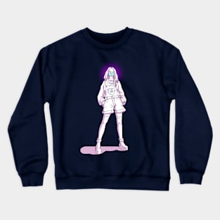 Philosophy Girl - Mask Crewneck Sweatshirt